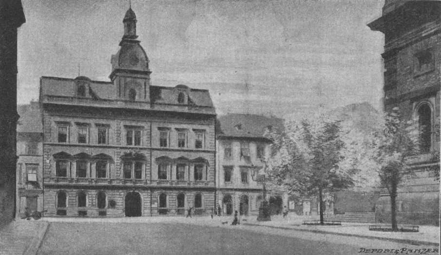 Smíchovská radnice na Štefánikově ulici